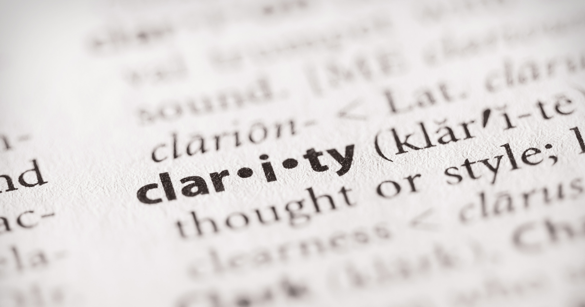 Clarity First
